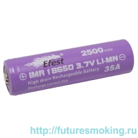Аккумулятор 18650 2500 mAh Efest Purple IMR 3.7V 35А Аккумулятор 18650 2500 mAh Efest Purple IMR 3.7V 35А
